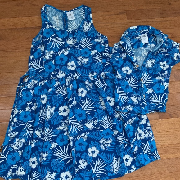 mickey mouse and friends aloha dress